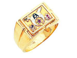 Shrine Shriner Ring Gold New For Sale