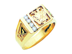 Scottish Rite 32nd Degree Ring New