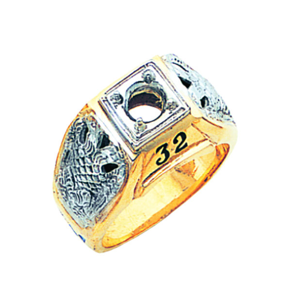 Scottish Rite 32nd Degree Ring New