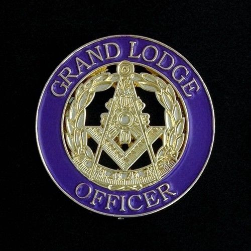 Masonic Grand Lodge Officer Lapel Pin New