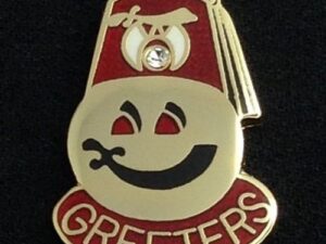 Shrine Shriner Greeters Lapel Pin New