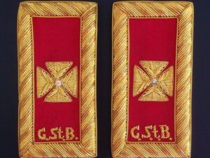 Grand Standard Bearer Shoulder Boards Bullion New