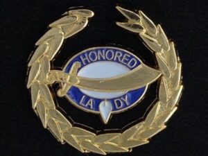 Shrine Shriner Honored Lady Widow Lapel Pin New