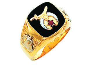 Shrine Shriner Ring Gold New For Sale