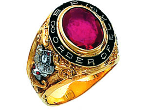 BPOE Elks Ring Gold New For Sale