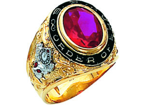 BPOE Elks Ring Gold New For Sale