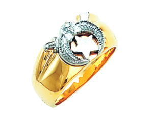 Shrine Shriner Ring Gold New For Sale