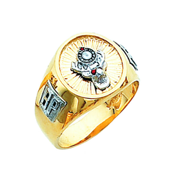 BPOE Elks Ring Gold New For Sale