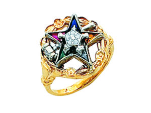 Eastern Star Past Matron Ring New For Sale