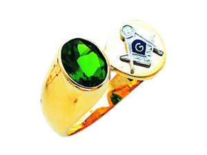 Masonic Blue Lodge Ring Gold New