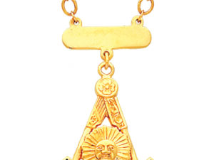 Masonic Past Master Jewel Gold New For Sale