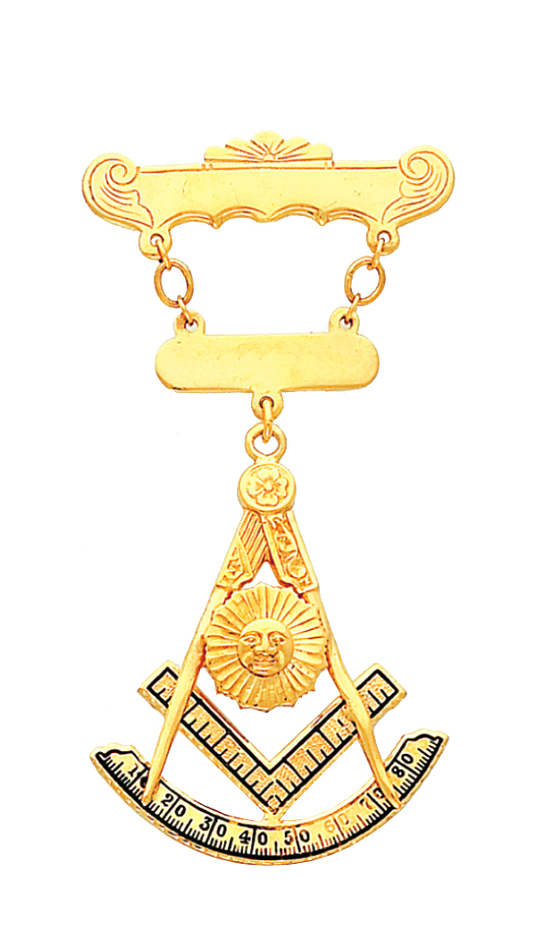 Masonic Past Master Jewel Gold New For Sale