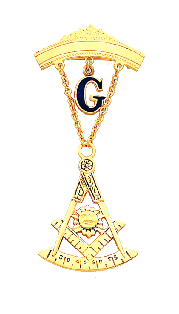 Masonic Past Master with Square Jewel Pin Fraternity Freemason Engravable NEW!
