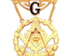 Masonic Past Master Jewel Gold New For Sale