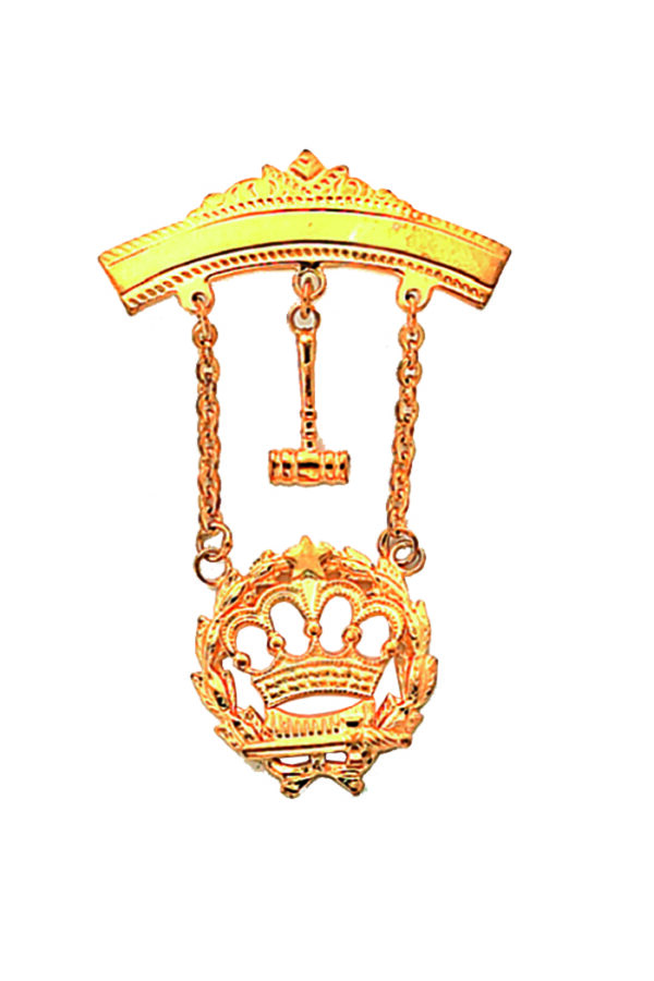 Amaranth Past Royal Patron Jewel New Gold