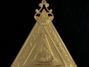 Scottish Rite Lodge Thrice Potent Master Jewel New