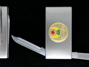 Shrine Shriner Money Clip Pocket Knife New