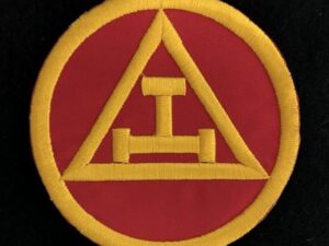 Royal Arch Mason Embroidered Patch New