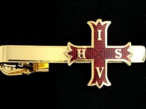 Red Cross of Constantine Tie Bar Gold New