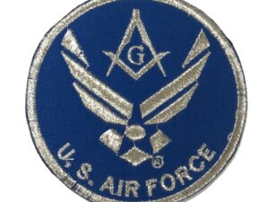 Masonic US Air Force Embroidered Patch New