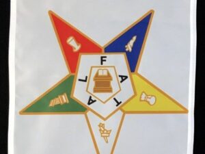 Order of the Eastern Star Garden Flag New