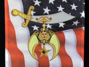 Shrine Shriner US Flag Garden Flag New