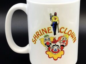 Shrine Shriner Clown Ceramic Coffee Mug New