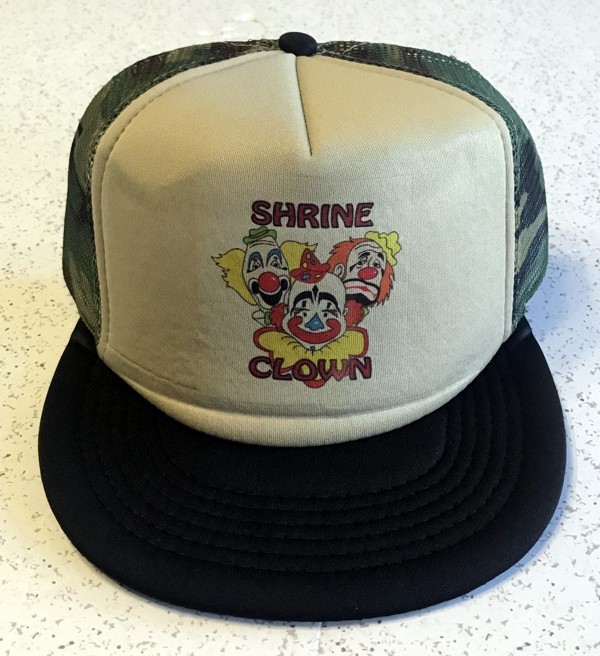 Shrine Clown Trucker Cap In Camo
