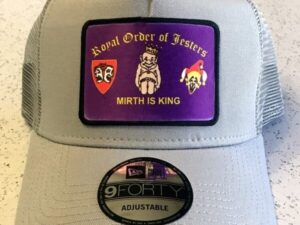 Royal Order of Jesters Cap Hat Gray New