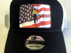 Shrine Shriner US Flag Cap Hat Black New