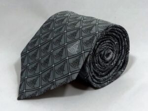 Masonic Past Master Necktie Gray New