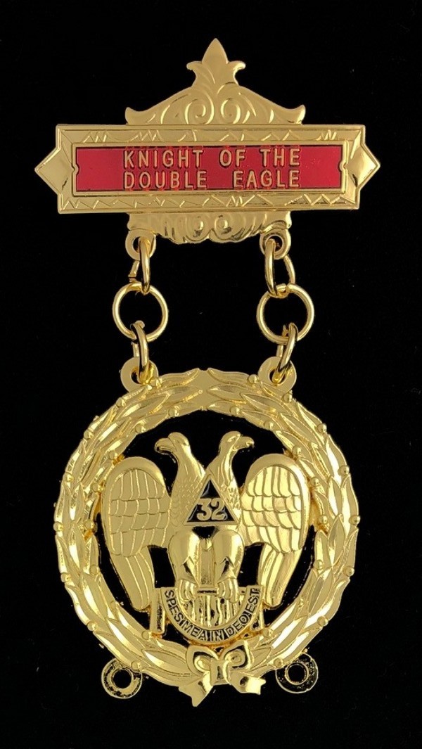Scottish Rite Knight Double Eagle Jewel New
