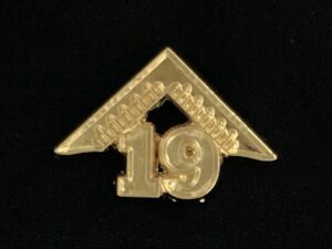 Masonic Master's Lapel Pin 2019