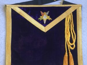 Eastern Star Past Patron Apron New For Sale
