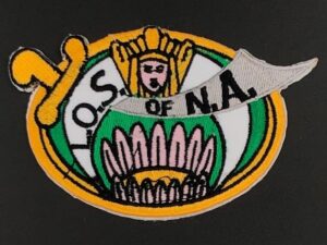 Ladies Oriental Shrine Embroidered Patch New