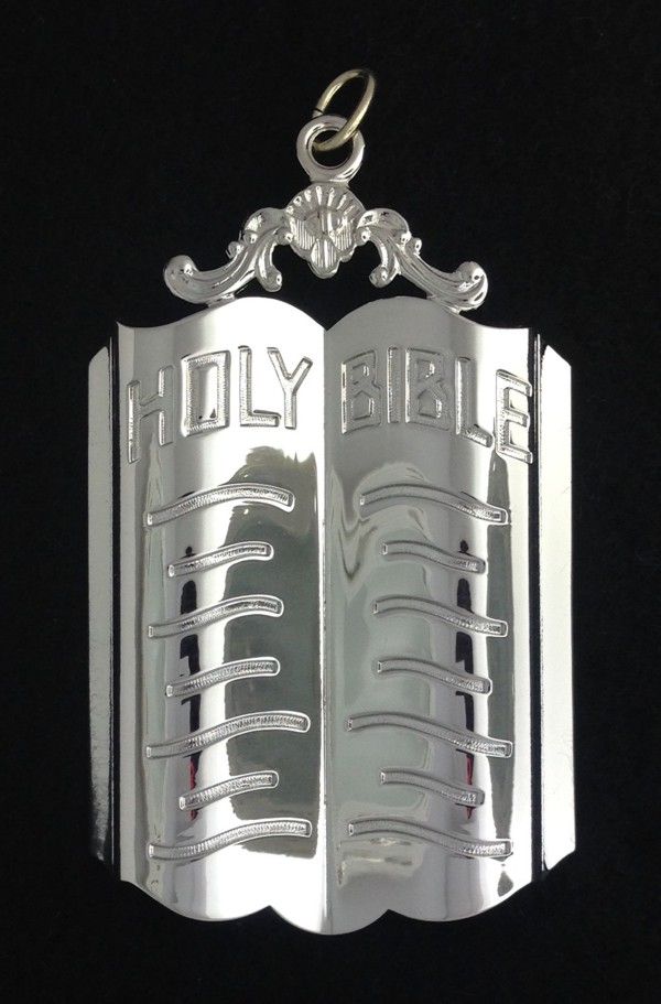 Masonic Chaplain Collar Jewel Silver New