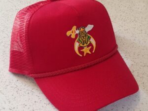 Shrine Shriner Cap Hat Red New For Sale