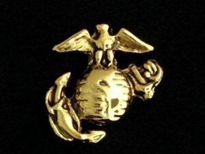US Marine Corps Globe Anchor Lapel Pin New