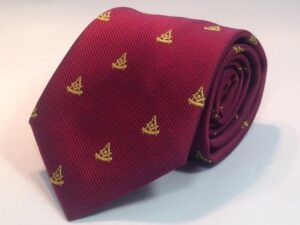 Masonic Past Master Necktie Maroon New For Sale