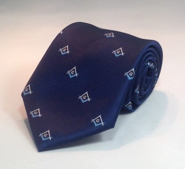 Masonic Necktie Blue New For Sale