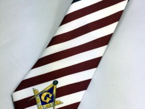 Masonic US Flag Necktie New For Sale