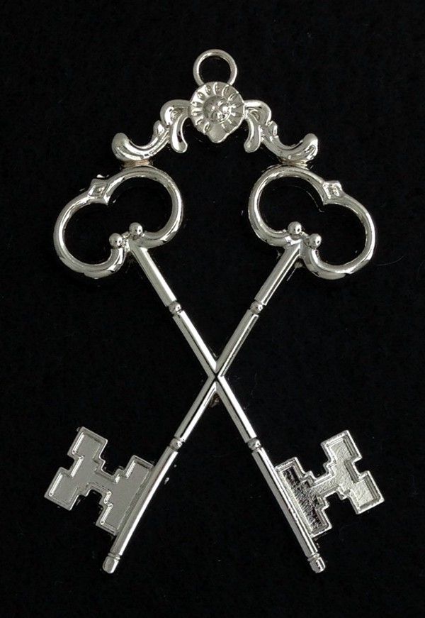 Masonic Lodge Treasurer Jewel Silver New
