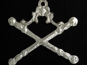 Masonic Lodge Marshal Jewel Silver New