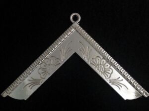 Masonic Lodge Master Jewel Silver New