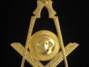 Masonic Lodge Senior Deacon Jewel Gold New