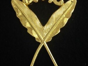 Masonic Lodge Secretary Jewel Gold New