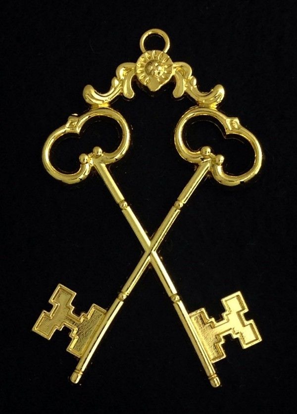 Masonic Lodge Treasurer Jewel Gold New
