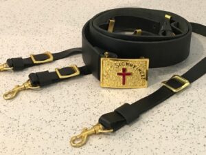 Knight Templar Sword Belt New For Sale