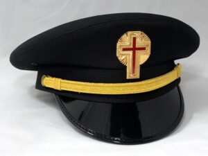 Knight Templar Fatigue Cap Hat Black New