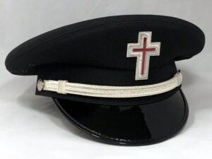 Knight Templar Fatigue Cap Hat Black New